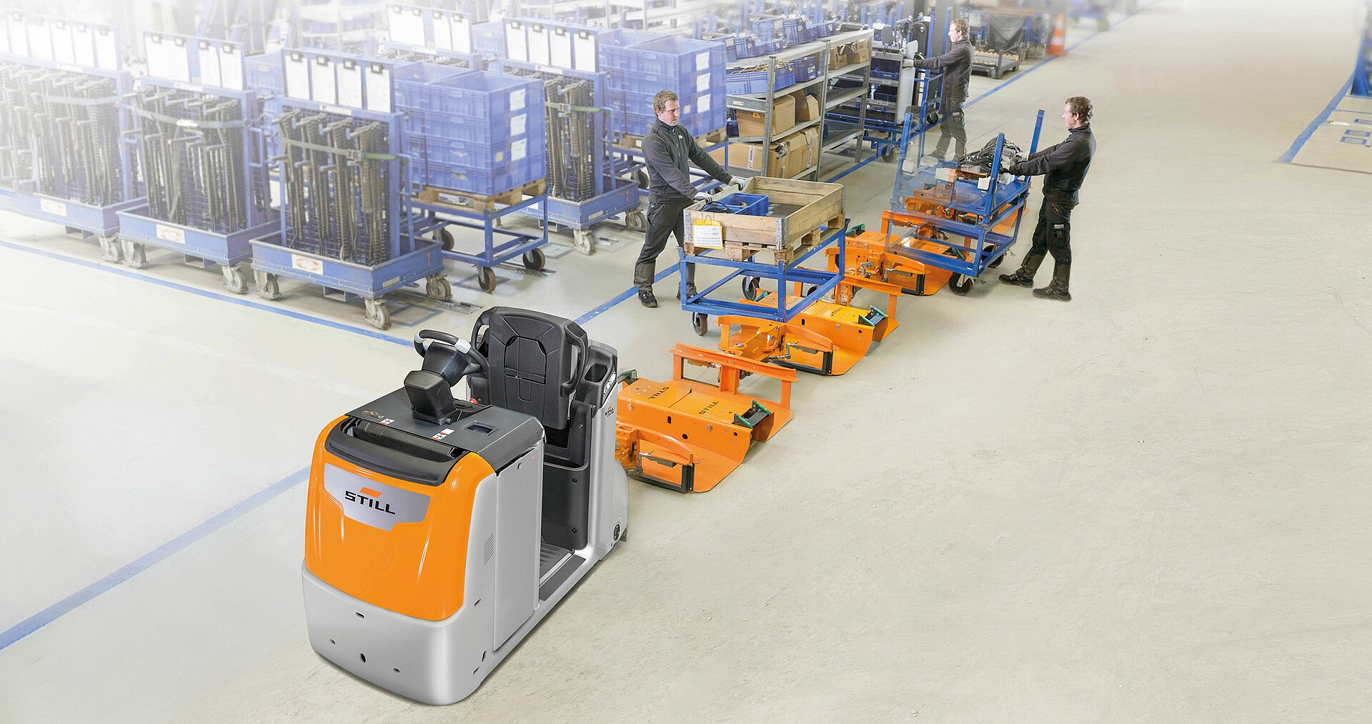 Stapler Routenzug Routenzug | STILL Österreich